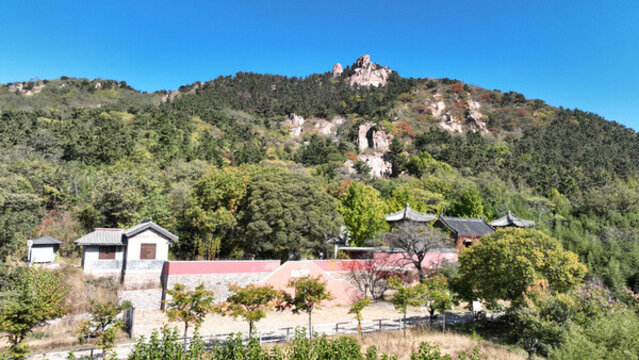青島城陽百福山莊百福庵鐵騎山