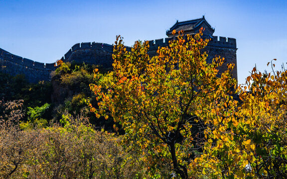 金山嶺長(zhǎng)城秋色