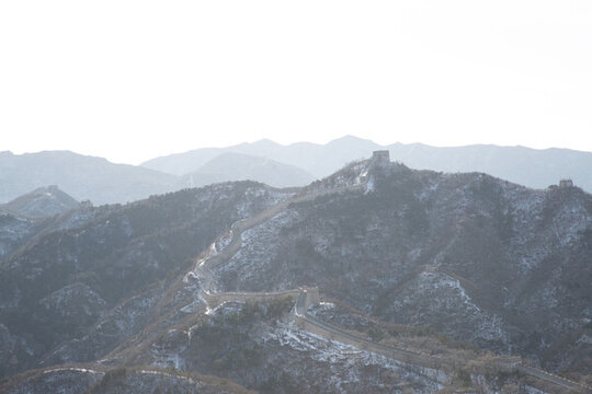 冬季八達嶺長城