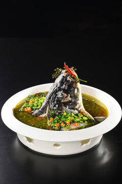 椒麻魚頭