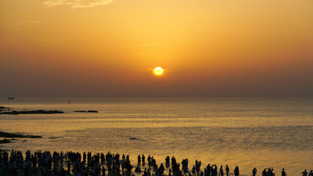 海灘日落