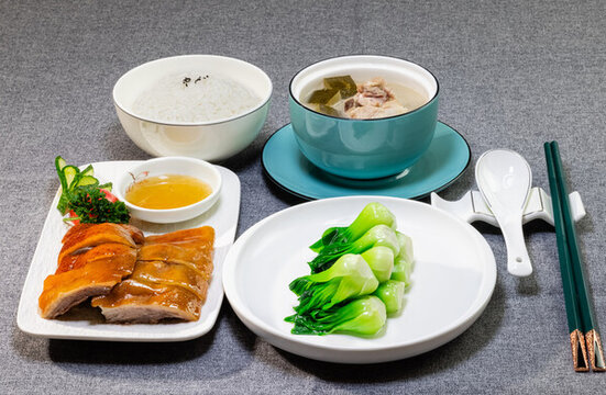 深井燒鵝飯