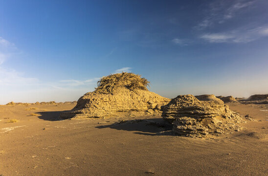 額濟納沙漠風景