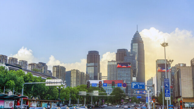 浙江省紹興市城市風光