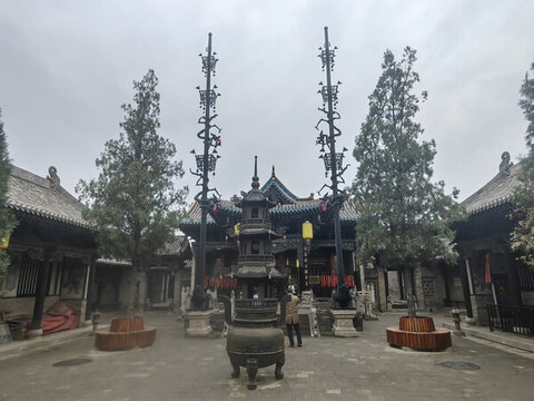 平遙武廟內(nèi)景
