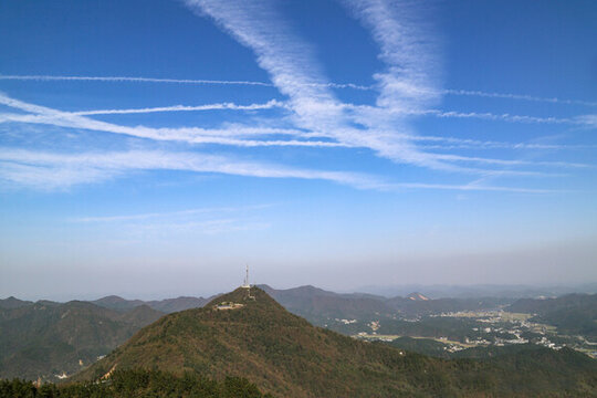 韶山?jīng)_全景