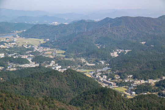 韶山?jīng)_全景