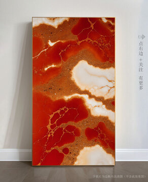 唯美條紋藝術(shù)畫大理石