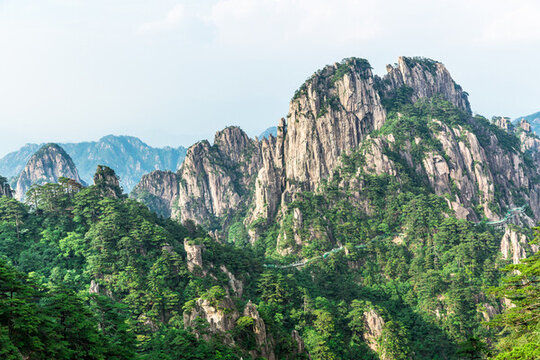 安徽黃山黃山美景