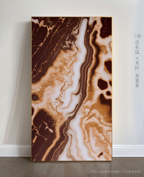 奢華大理石紋玄關(guān)背景墻
