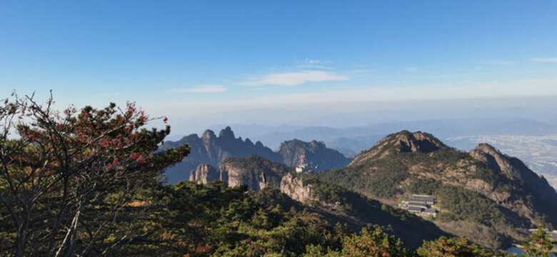 黃山山巒