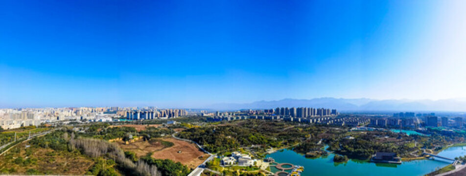 長安公園國內(nèi)旅游景點全景大圖