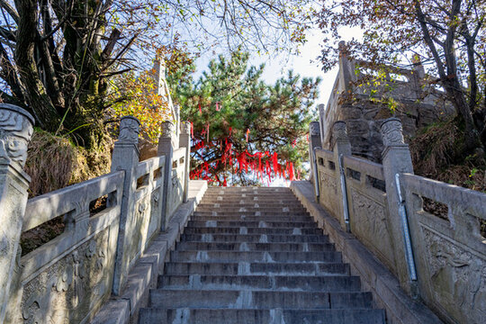南五臺(tái)登山臺(tái)階