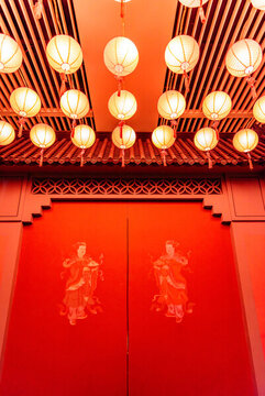 中国传统节日室内建筑