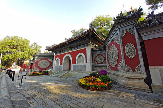 北京萬(wàn)壽寺山門(mén)殿