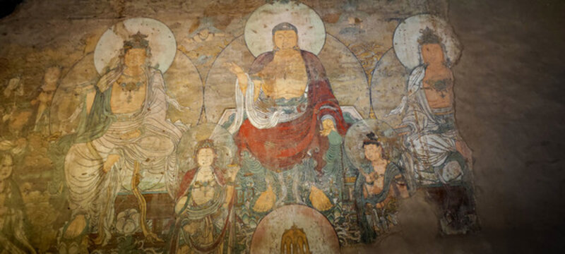 山西省稷山縣青龍寺壁畫