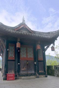 都江堰松茂古道玉壘關(guān)城樓