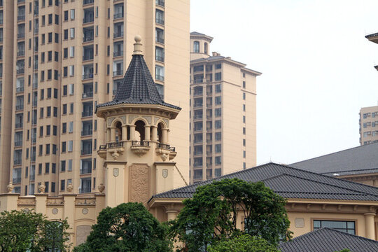高檔建筑石材裝飾外墻酒店外景
