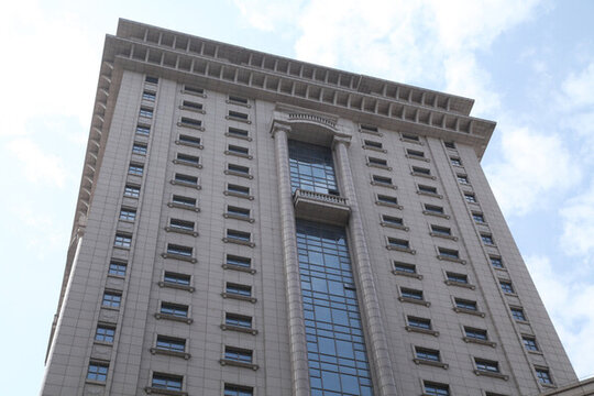 建筑裝飾城市大樓石材墻面