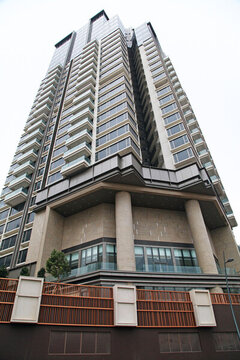 建筑工程外墻酒店大樓外觀