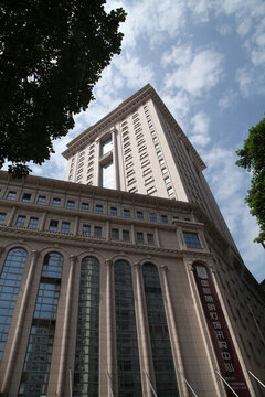 都市建筑高樓大廈干掛石材