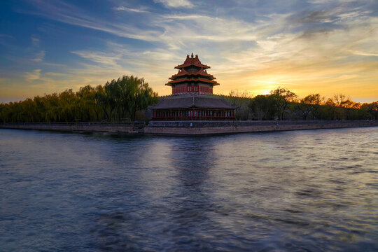 北京故宮角樓