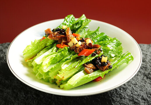 豆豉鯪魚油麥菜