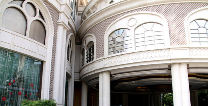 外墻裝修高樓大廈建筑工程
