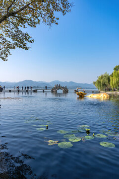 西湖湖濱