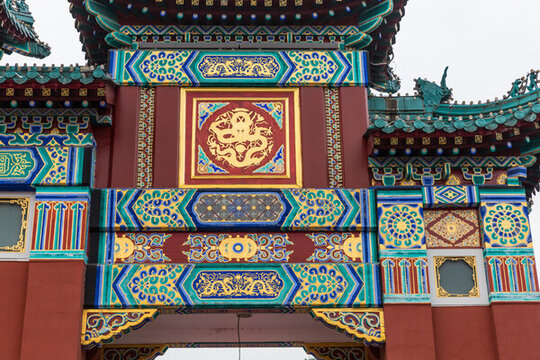 古建筑彩繪