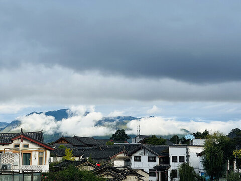 風(fēng)景曙暮光云湖河流戶(hù)外天空