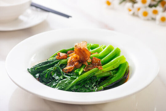 白灼菜心
