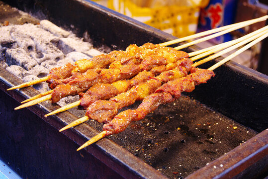 美食節(jié)烤羊肉