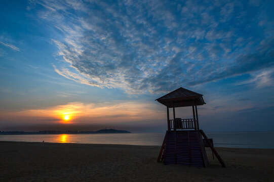 海邊日出