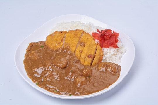 咖喱雞扒飯