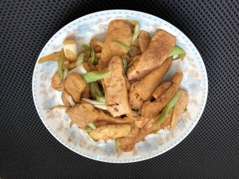 蔥燒豆腐
