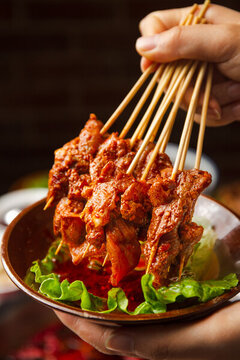 鮮牛肉串