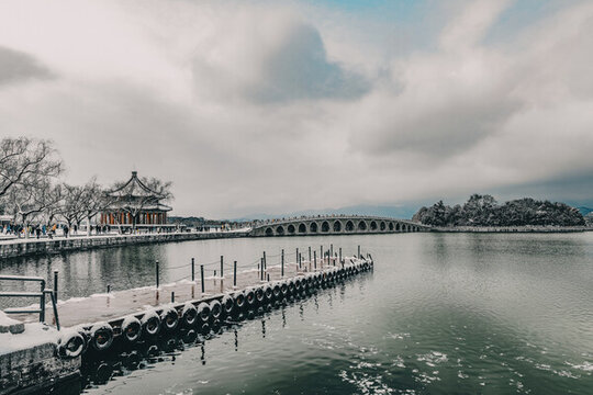 頤和園雪景