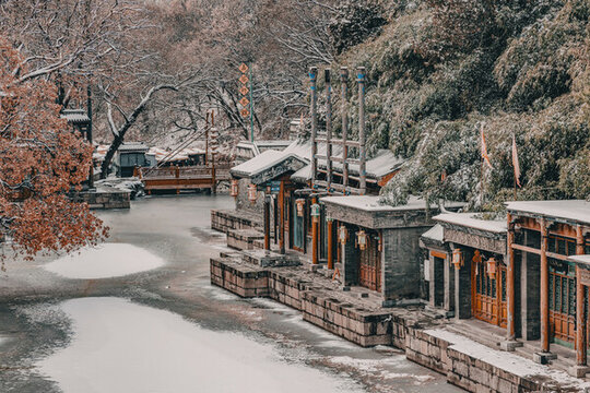 頤和園雪景