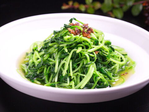 上湯雞毛菜