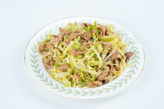 里脊白菜絲