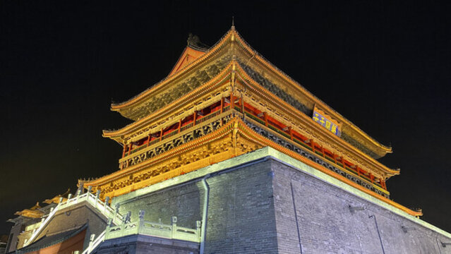 西安古都鐘樓鼓樓