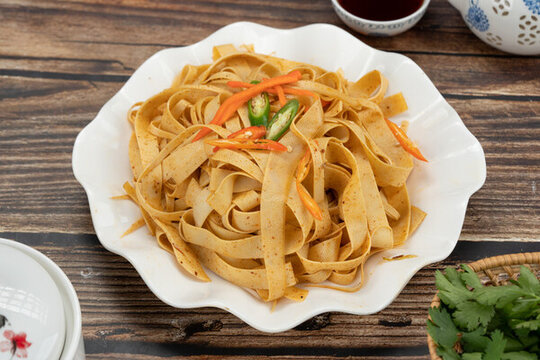 香辣豆皮