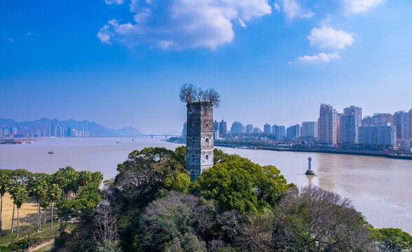 溫州市江心嶼江心雙塔