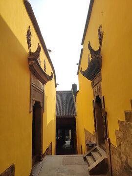 湖廣會(huì)館院內(nèi)景觀