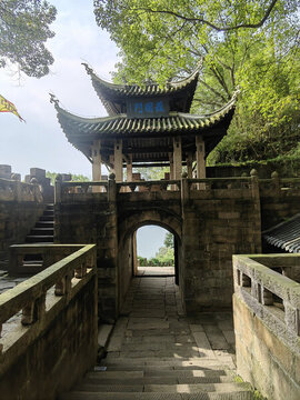 護國門城樓內(nèi)景