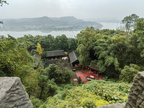 飛來(lái)寺景
