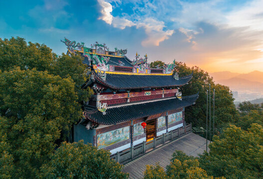 溫州景山公園山頂?shù)缹m