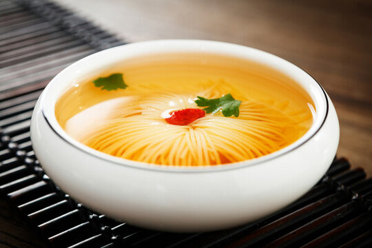 菊花豆腐湯