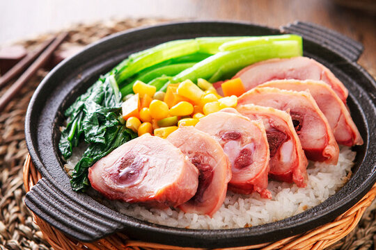 臘雞腿煲仔飯